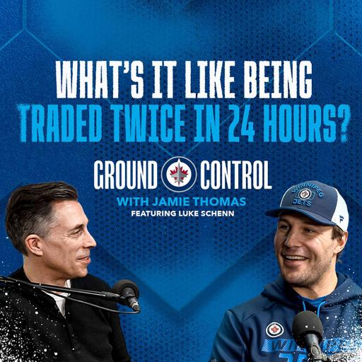 What's it like being traded twice in 24 hours with Luke Schenn