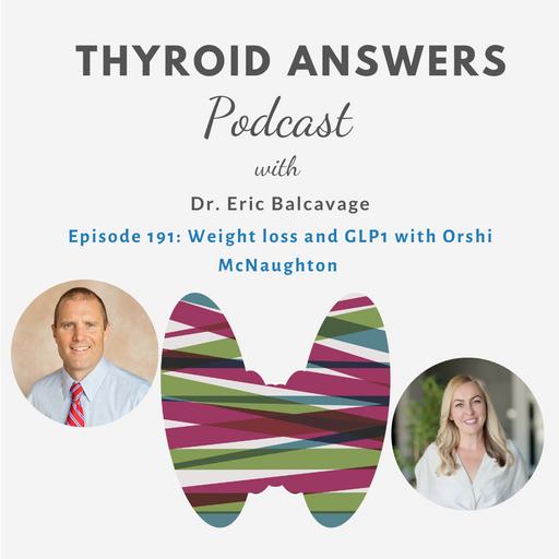 Episode 191: Weight loss and GLP1 with Orshi McNaughton
