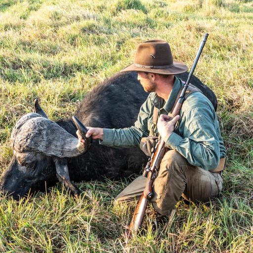 Preparing for a Cape Buffalo Hunt