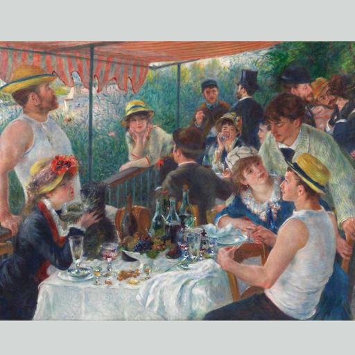 Luncheon of the Boating Party by Renoir