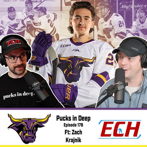 Episode #178 of Pucks in Deep FT: Zach Krajnik