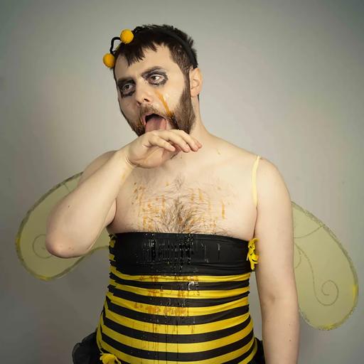 Surrealist performer and Malcolm Hardee Nominee Stephen Catling