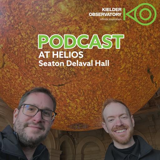 At HELIOS with creator Luke Jerram