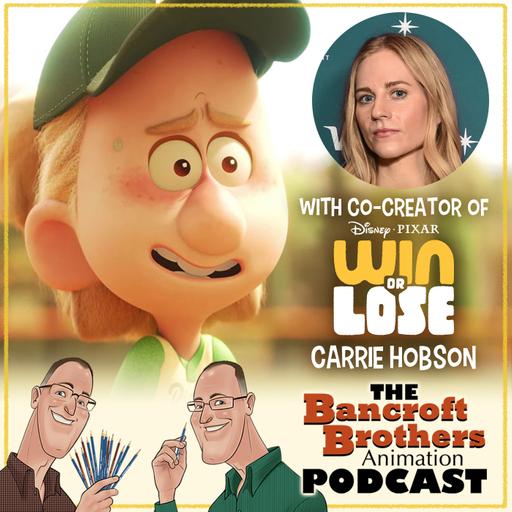 Co-creator of Pixar’s Win or Lose series, Carrie Hobson!
