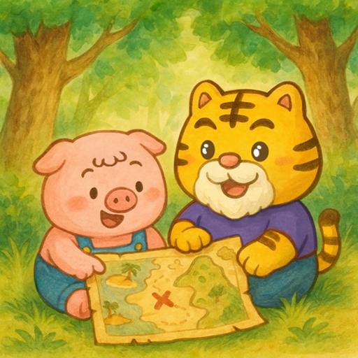 神秘的尋寶圖