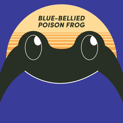 Blue-Bellied Poison Frog | Week of Dartch 31st
