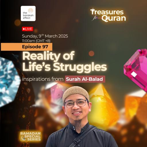 Reality of Life's Struggles: Inspirations @ Surah Al-Balad | Aziz | 097