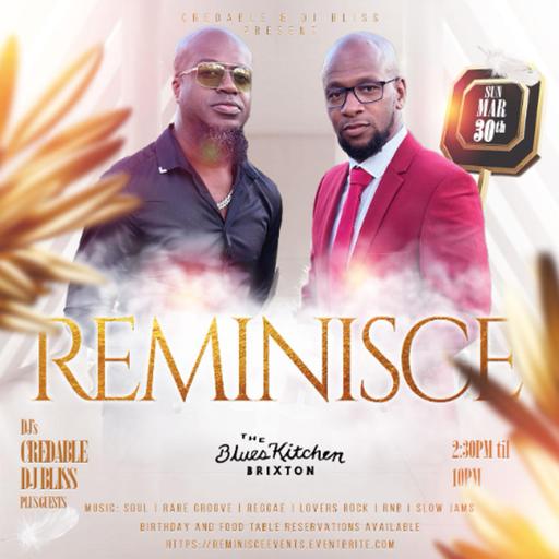 Reminisce at Blues Kitchen Live recording - Mothers Day Special