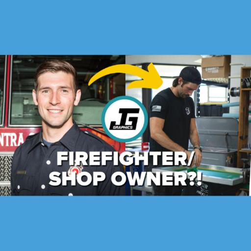 How a Full-Time Firefighter Runs a $1.5M Print Shop | Jared Gavard of JG Graphics