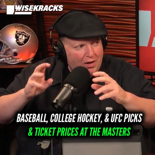 NCAA Hockey, UFC, MLB & Masters Betting - Wise Kracks Betting Podcast