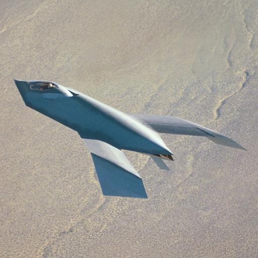 'Benj' the Boeing Bird of Prey Test Pilot