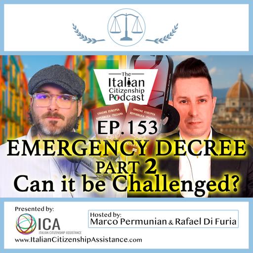 Can the Tajani 2025 Emergency Decree Be Stopped? How to Challenge This Threat to Italian Citizenship