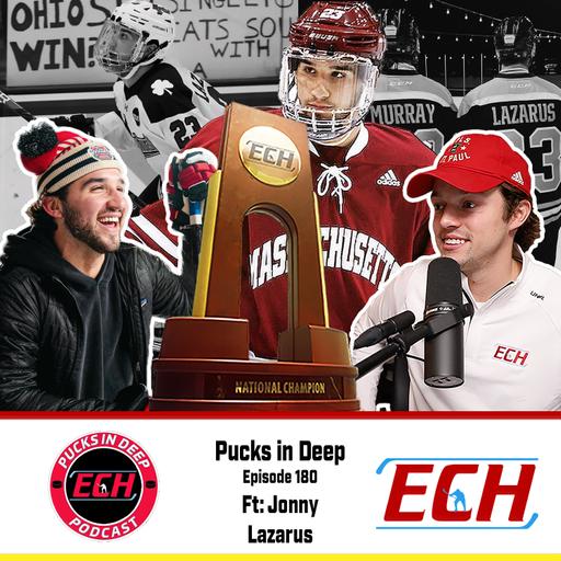 Episode #180 of Pucks in Deep FT: Jonny Lazarus