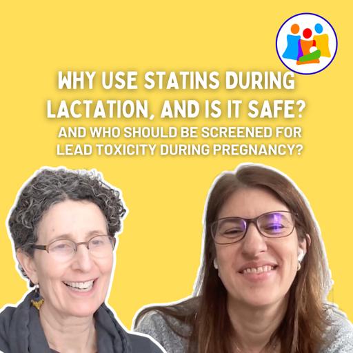 Statin Use during Lactation and Elevated Lead Levels during Lactation with Anne Eglash MD and Karen Bodnar MD
