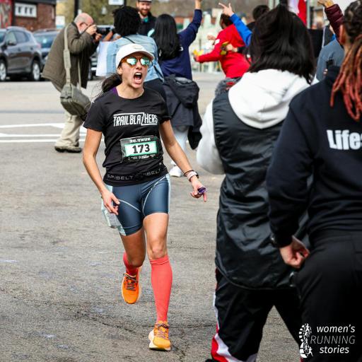 Alia Qatarneh: TrailblazHers Run Co. LeadHer, 26.TRUE Marathon Runner