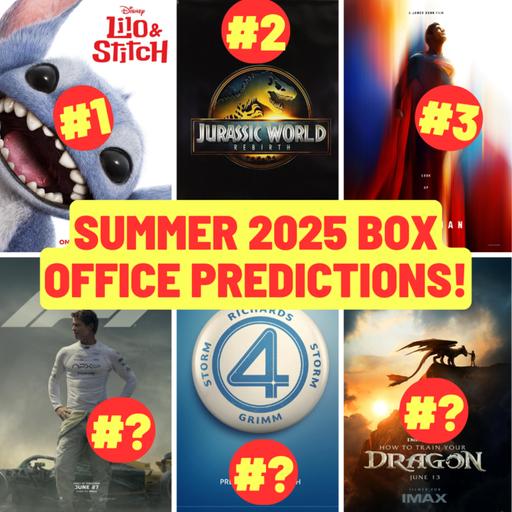 Top 10 Summer 2025 Box Office Predictions!