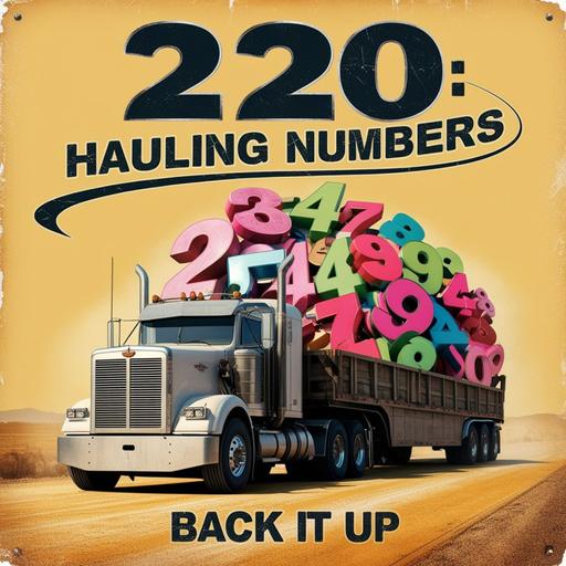 Back It Up | 210: Hauling Numbers