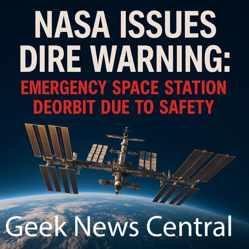NASA Issues Dire Warning: Budget Cuts Could Trigger Emergency ISS Deorbit #1816