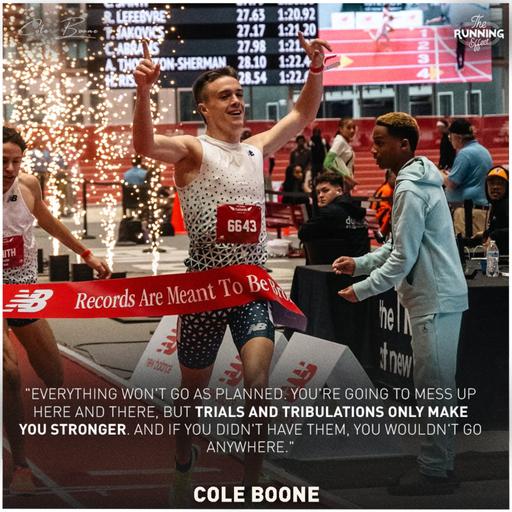 National Record Holder, Champion, & 1:48 800m Runner Cole Boone Shares His Secrets Of His Breakout Year