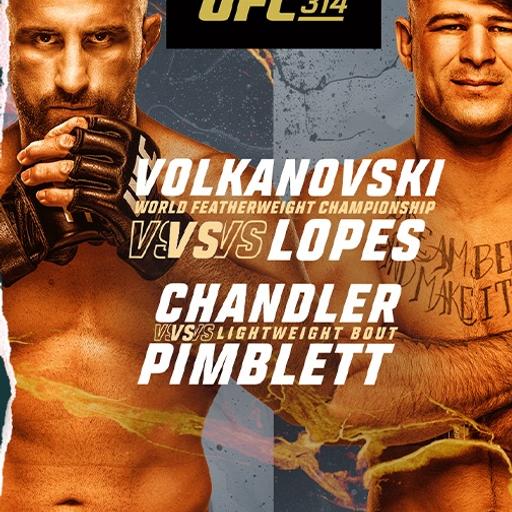 UFC 314 : Volkanovski vs Lopes