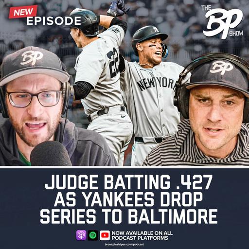 Judge batting .427 as Yankees drop series to Orioles