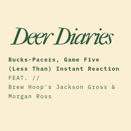 Bucks-Pacers: Game Five (Less Than) Instant Reaction