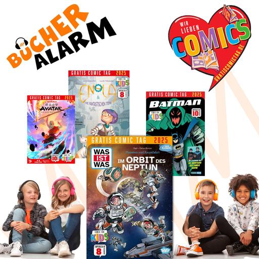 💥BÜCHERALARM💥SPEZIAL #02 📖🎙🧡GRATIS COMIC TAG 2025