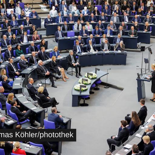 The Bundestag commemorated the end of the Second World War 80 years ago