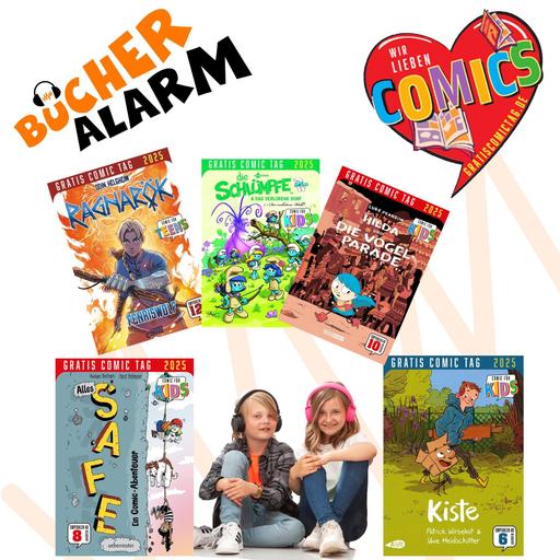 💥BÜCHERALARM💥SPEZIAL #03 📖🎙🧡GRATIS COMIC TAG 2025