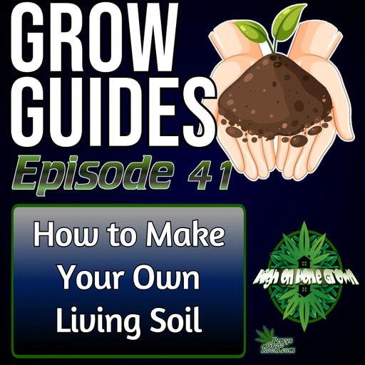 How to Make Your Own Living Soil for Cannabis Plants | Cannabis Grow Guides Episode 41