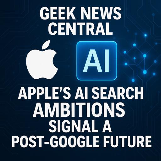 Apple’s AI Search Ambitions Signal a Post-Google Future #1820