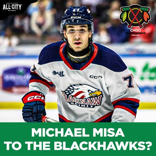 Could the Chicago Blackhawks Draft Michael Misa at 3?