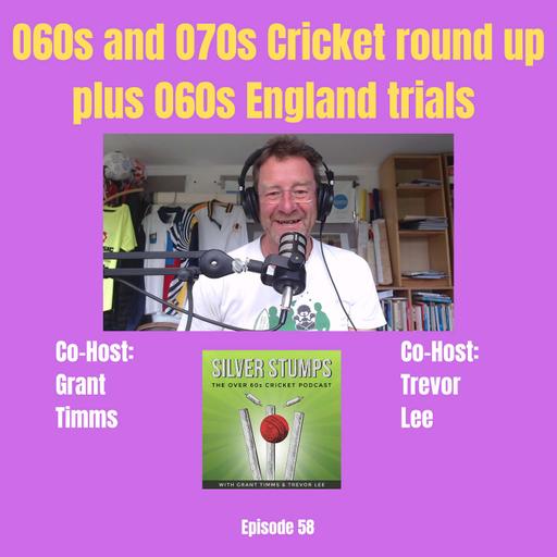 Weekly O60s /O70s round up and England O60s trials