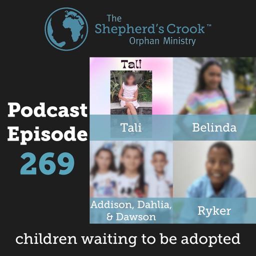 TSC Podcast 269 - Tali; Belinda; Dawson, Dahlia, and Addison; Ryker