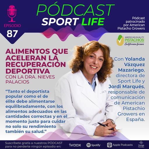 Pódcast SPL #87 - Alimentos que aceleran la recuperción deportiva, con la Dra. Palacios
