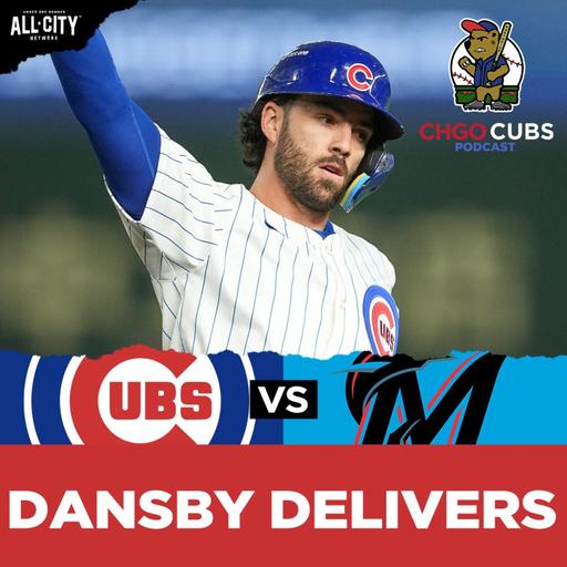 Dansby Swanson HOMERS! Cubs Beat Marlins at Wrigley Field | CHGO Cubs POSTGAME Podcast
