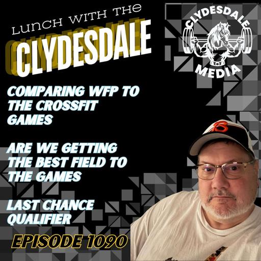 Lunch with the Clydesdale - We Need to Give WFP Some Time