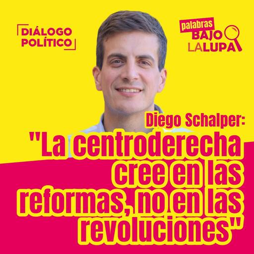 "La centroderecha cree en las reformas, no en las revoluciones." Diego Schalper