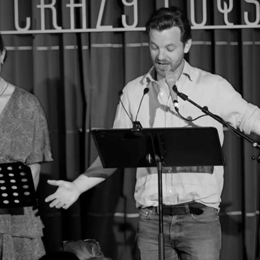 Bridgerton's Genevieve Chenneour & Game of Thrones' Gethin Anthony perform "Four Blue Chairs" by Hanif Kureishi