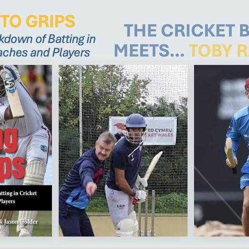 601 TOBY RADFORD - GETTING TO GRIPS - A Unique Breakdown of Batting in Cricket for Coaches & Players