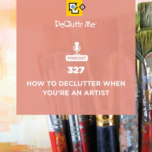 How to Declutter When You’re an Artist