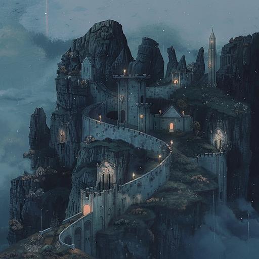 They Broke Upon This Fortress Like Waves Upon Rock