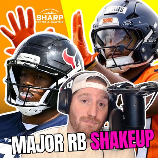 2025 Fantasy Football RB Shakeup: Chubb, Walker, Dobbins & Sleepers
