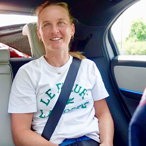 Inside Navette à Biarritz avec Fiona Ferro (ex-39e WTA) 🚗🎾