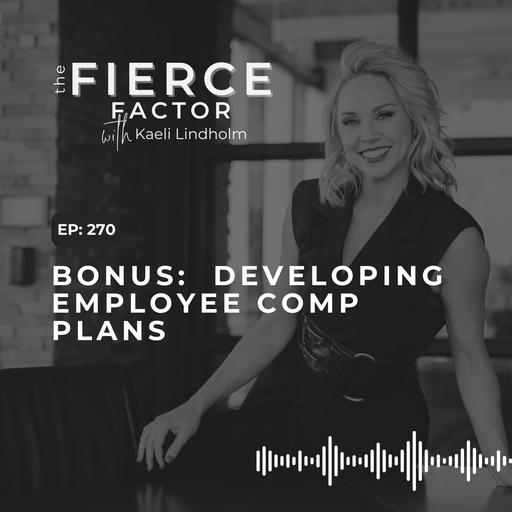 Episode 270: Bonus: Developing Employee Comp Plans