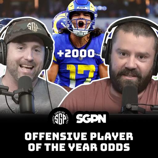 NFL Offensive Player Of The Year Odds | Sports Gambling Podcast (Ep. 2296)