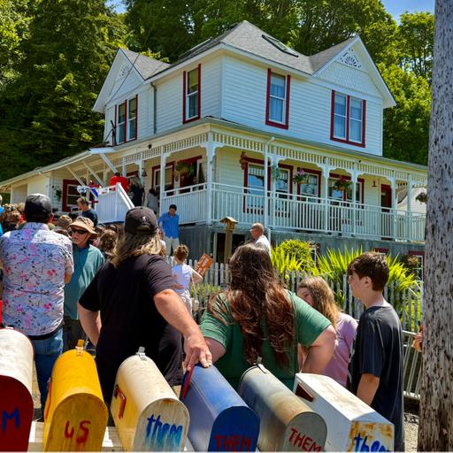 We went INSIDE the newly restored Goonies House! + J is back!! - LNP595