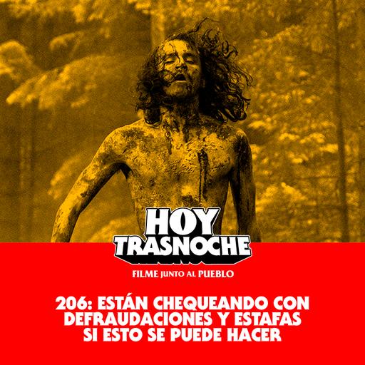 206: Están chequeando con Defraudaciones y Estafas si esto se puede hacer