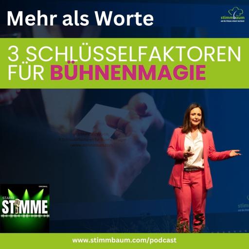 Bühnenmagie: Warum dein Auftritt mehr braucht als gute Worte