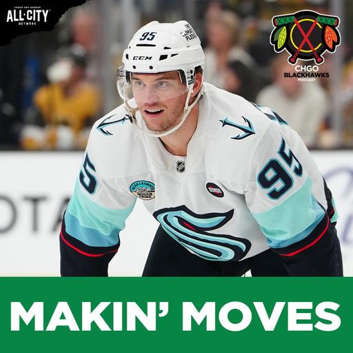 Blackhawks acquire Andre Burakovsky, Chris Peters joins | CHGO Blackhawks Podcast